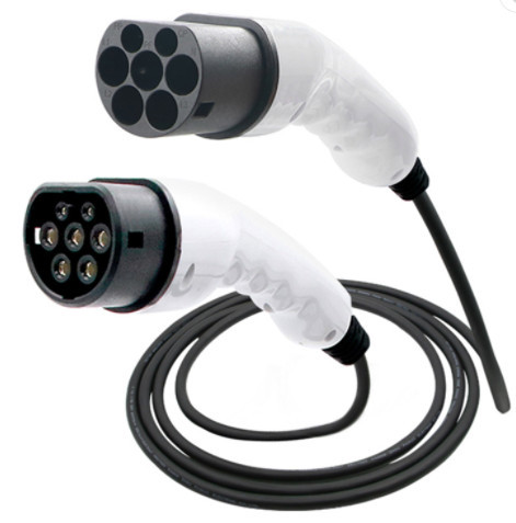 最新の会社の事例について 250V電気自動車のEv充満ケーブルのタイプ2 Chargepoint TUV SAEJ1772 IP67